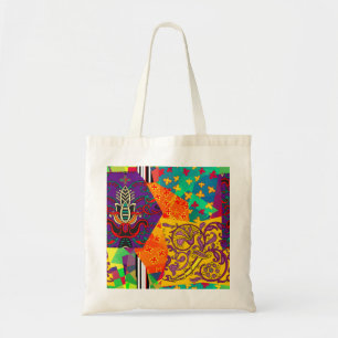 Indiase Turkse feestelijke patchwork Mandala Tote Bag
