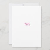 Indiase uitnodiging | Paisley (Achterkant)