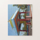 Indiase uitzicht-puzzel voor Tibetaans gebedswiel Legpuzzel (Verticaal)