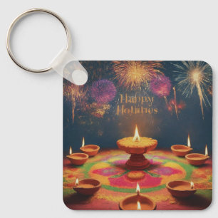 Indiase vakantiekaart sleutelhanger