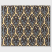 indiase veren naadloos patroon in zilver i cadeaupapier (Vlak)