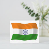 Indiase Vlag Ansichtkaart Briefkaart (Staand voorkant)