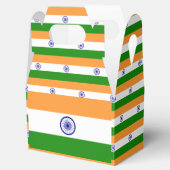 Indiase vlag bedankdoosjes (Geopend)