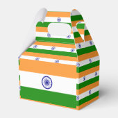 Indiase vlag bedankdoosjes (Voorkant Zijde)
