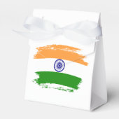 Indiase vlag bedankdoosjes (Voorkant Zijde)