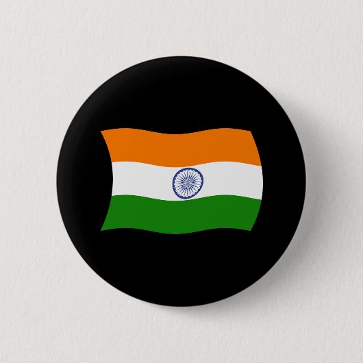 Indiase vlag Button (Voorkant)