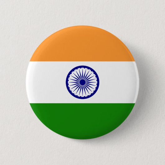 Indiase vlag Button (Voorkant)
