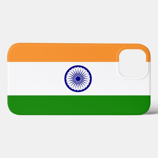 Indiase vlag Case-Mate iPhone case (Achterkant (horizontaal))