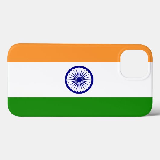 Indiase vlag Case-Mate iPhone case (Achterkant (horizontaal))