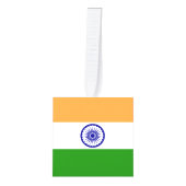 Indiase vlag decoratie (Voorkant)