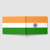 Indiase vlag gastenboek (Volledig)