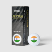 Indiase vlag golfballen (Verpakking)
