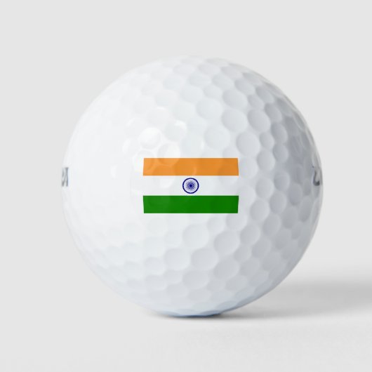 Indiase vlag golfballen (Voorkant)