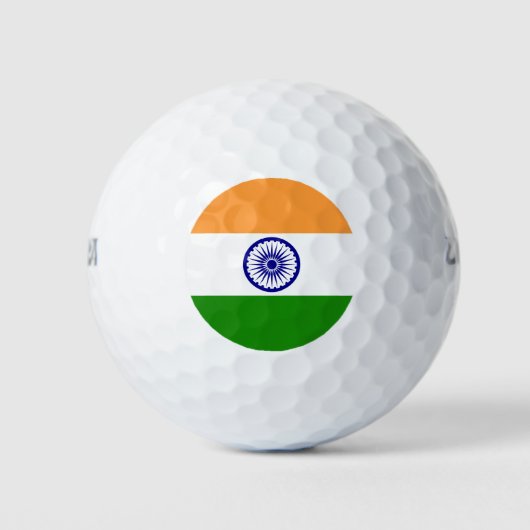 Indiase vlag golfballen (Voorkant)