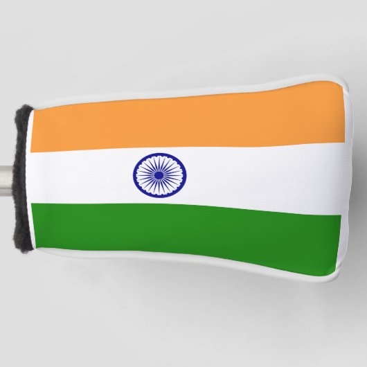Indiase vlag golfheadcover (Voorkant)