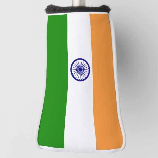 Indiase vlag golfheadcover (Draai 90)