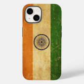 Indiase vlag Grunge Case-Mate iPhone Case (Achterkant)