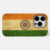Indiase vlag Grunge Case-Mate iPhone Case (Achterkant (horizontaal))