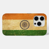 Indiase vlag Grunge Case-Mate iPhone Case (Achterkant (horizontaal))