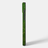 Indiase vlag Grunge Case-Mate iPhone Case (Achterkant / Links)