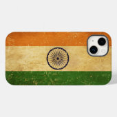 Indiase vlag Grunge Case-Mate iPhone Case (Achterkant (horizontaal))