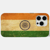 Indiase vlag Grunge Case-Mate iPhone Case (Achterkant (horizontaal))