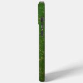 Indiase vlag Grunge Case-Mate iPhone Case (Achterkant / Links)