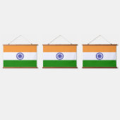 Indiase vlag hangend wandkleed (Driedubbel)