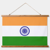 Indiase vlag hangend wandkleed (Voorkant 2)