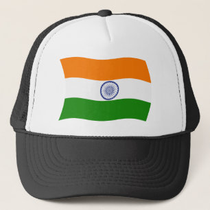 Indiase vlag hoed trucker pet