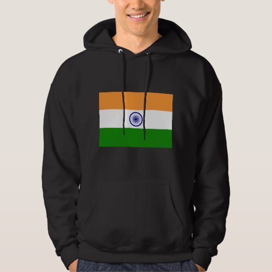 Indiase vlag hoodie (Voorkant)