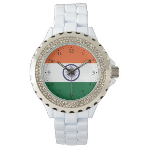 Indiase vlag horloge