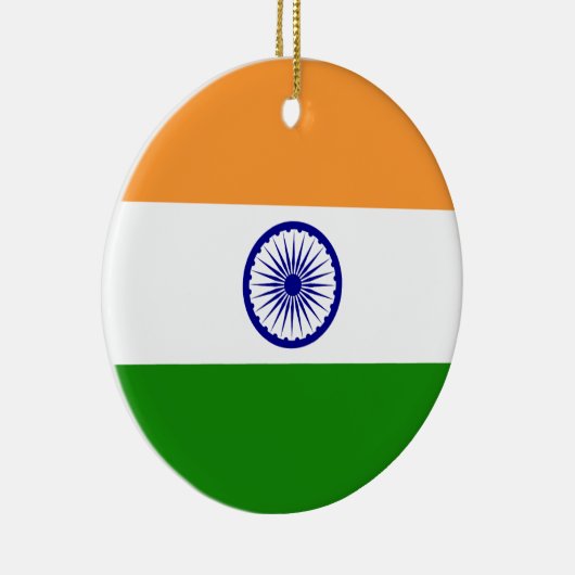 Indiase vlag keramisch ornament (Rechts)