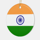 Indiase vlag keramisch ornament (Links)