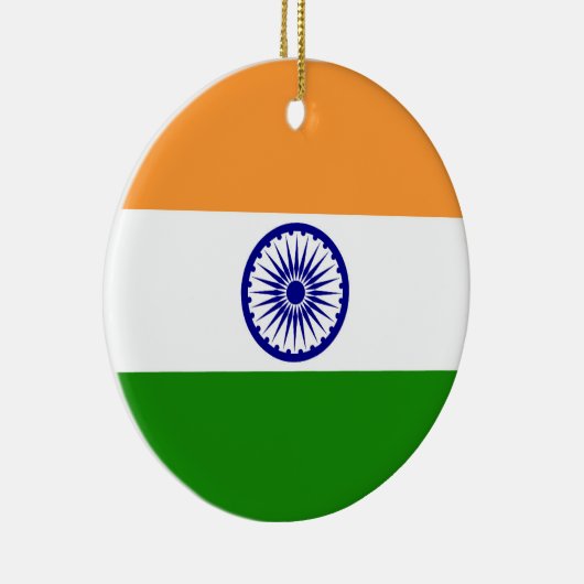 Indiase vlag keramisch ornament (Rechts)