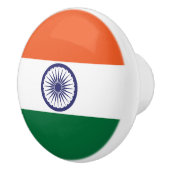 Indiase vlag keramische knop (Rechts)