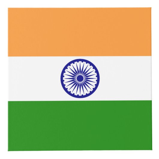 Indiase vlag kubus (Voorkant)