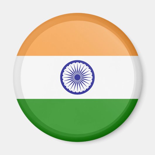 Indiase vlag magneet (Voorkant)