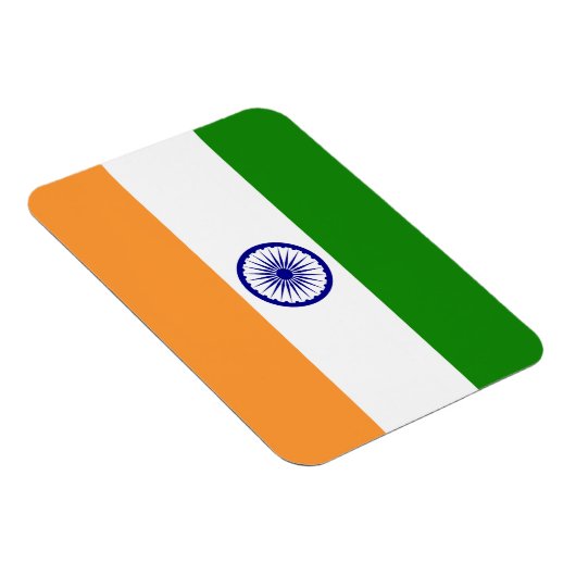 Indiase vlag magneet (Rechterzijde)