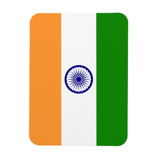 Indiase vlag magneet (Verticaal)