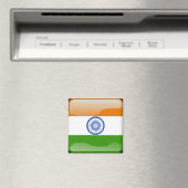 Indiase vlag magneet (Insitu (Vaatwasser))