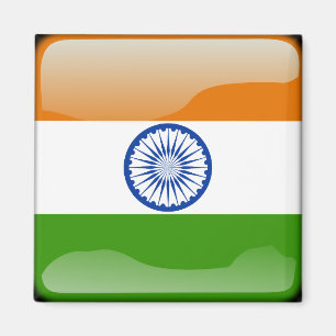 Indiase vlag magneet