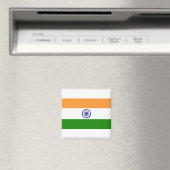 Indiase vlag magneet (Insitu (Vaatwasser))