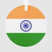 Indiase vlag ornament (achterkant)