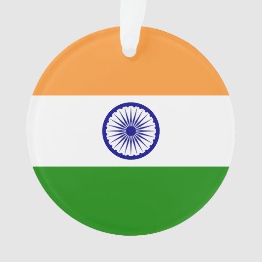 Indiase vlag ornament (voorkant)