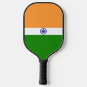 Indiase vlag pickleball paddle (Achterkant)