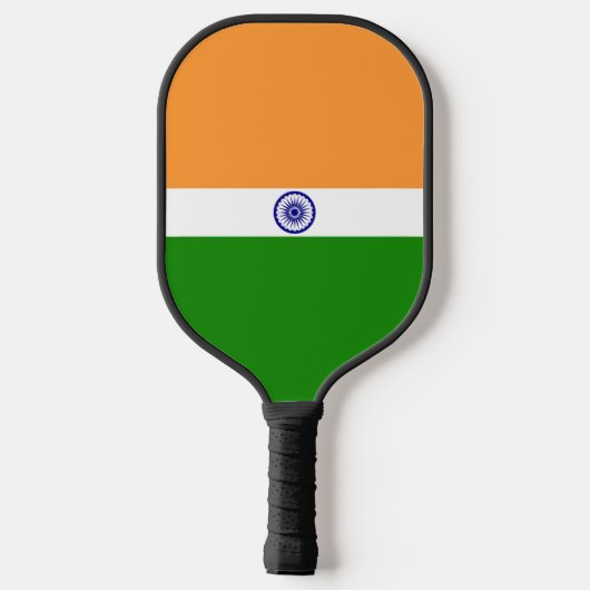 Indiase vlag pickleball paddle (Achterkant)