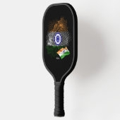 Indiase vlag pickleball paddle (Links)
