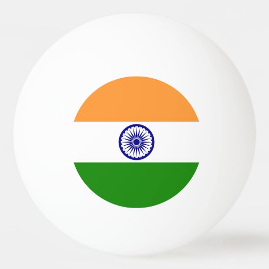 Indiase vlag pingpongbal (Achterkant)