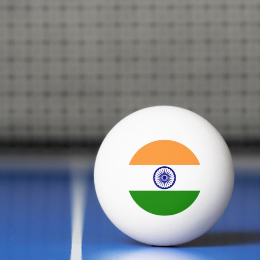Indiase vlag pingpongbal (Net)